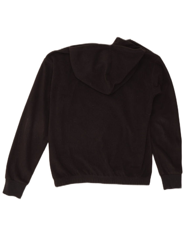 Champion Fleece-Pullover mit Kapuze für Mädchen, 13–14 Jahre, XL, Schwarz, Polyester