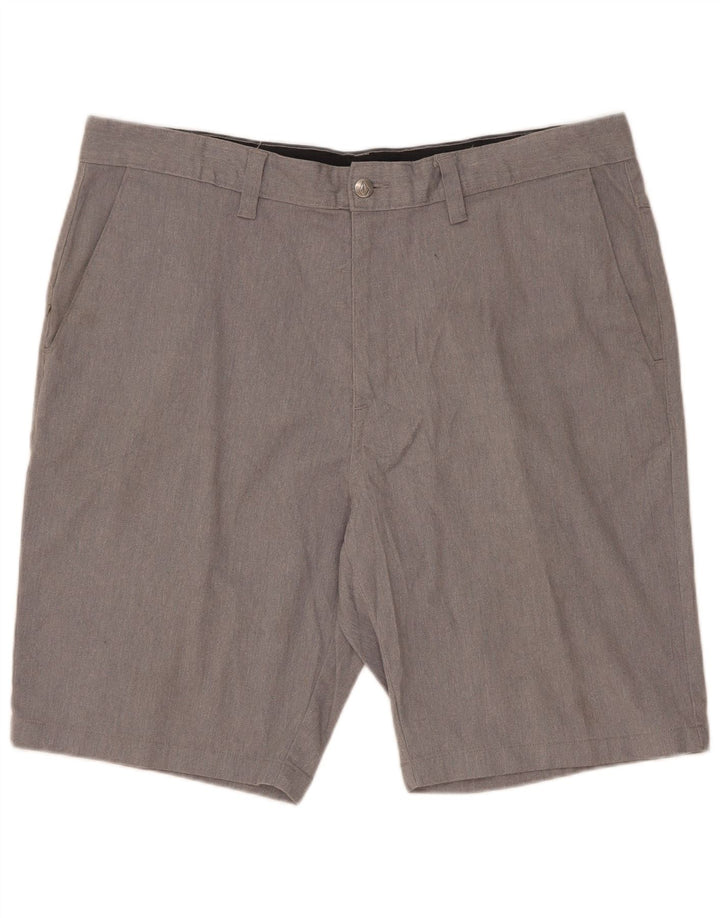 Volcom Herren Chino Shorts W38 XL Grau Baumwolle
