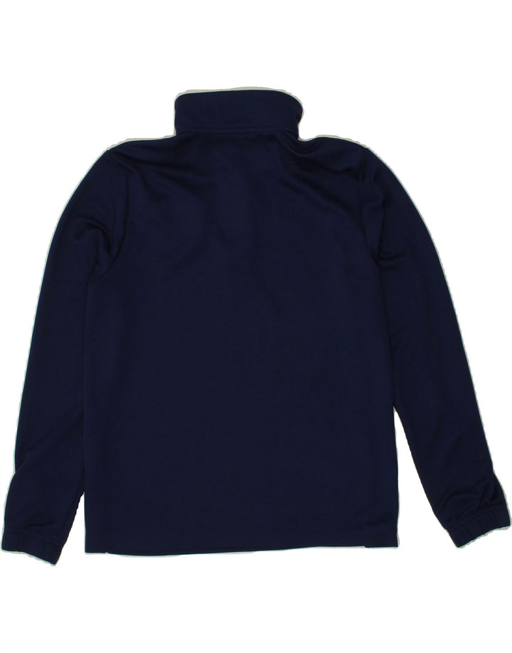 ADIDAS Boys Climalite Pullover Tracksuit Top 11-12 Years  Navy Blue Vintage Adidas and Second-Hand Adidas from Messina Hembry 