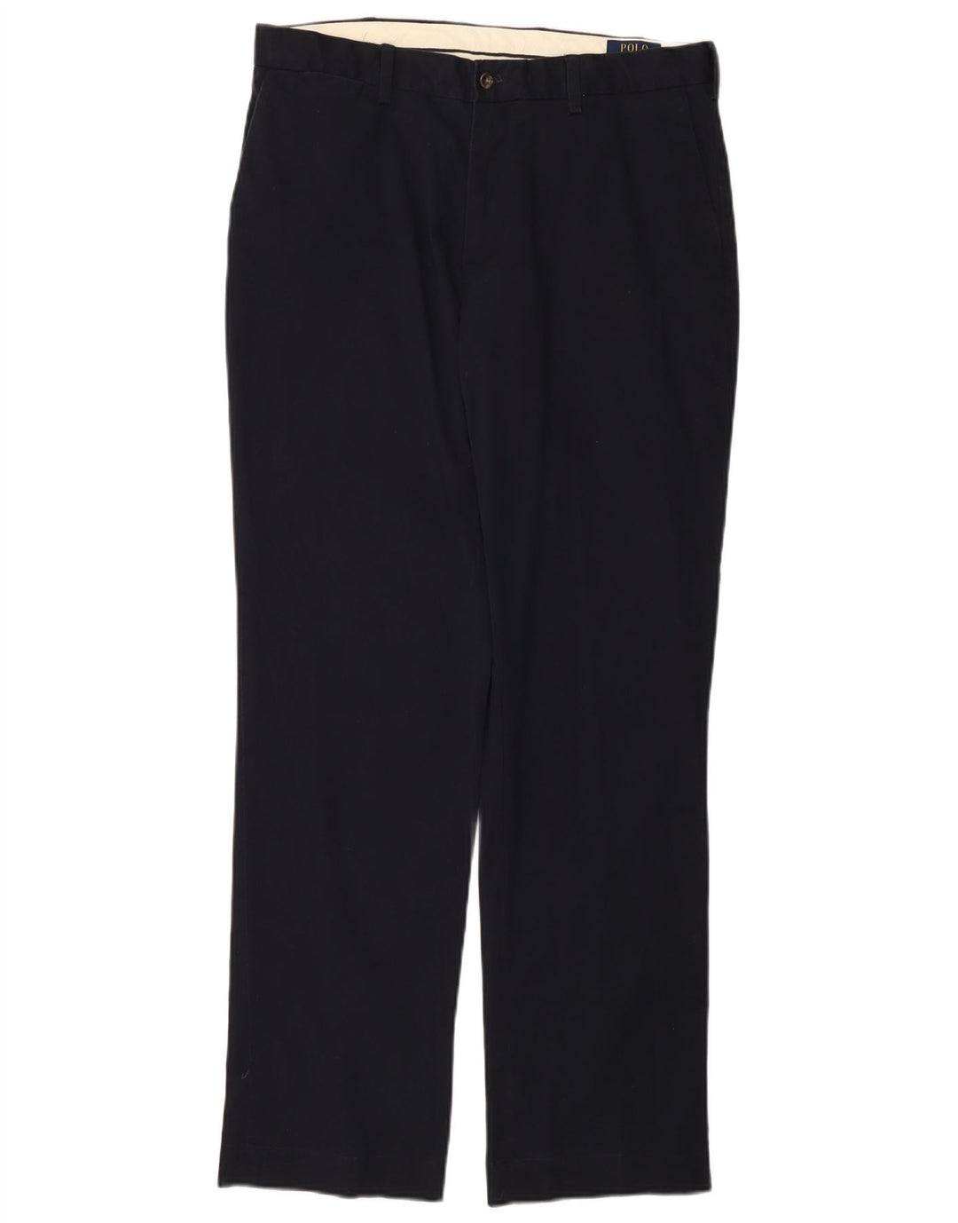 POLO RALPH LAUREN Herren gerade Chinohose W34 L34 Marineblau