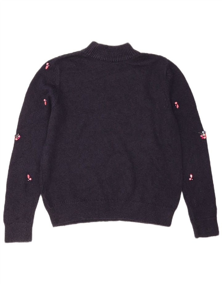 Marks & Spencer Rollkragenpullover für Damen, Gr. 10, Marineblau
