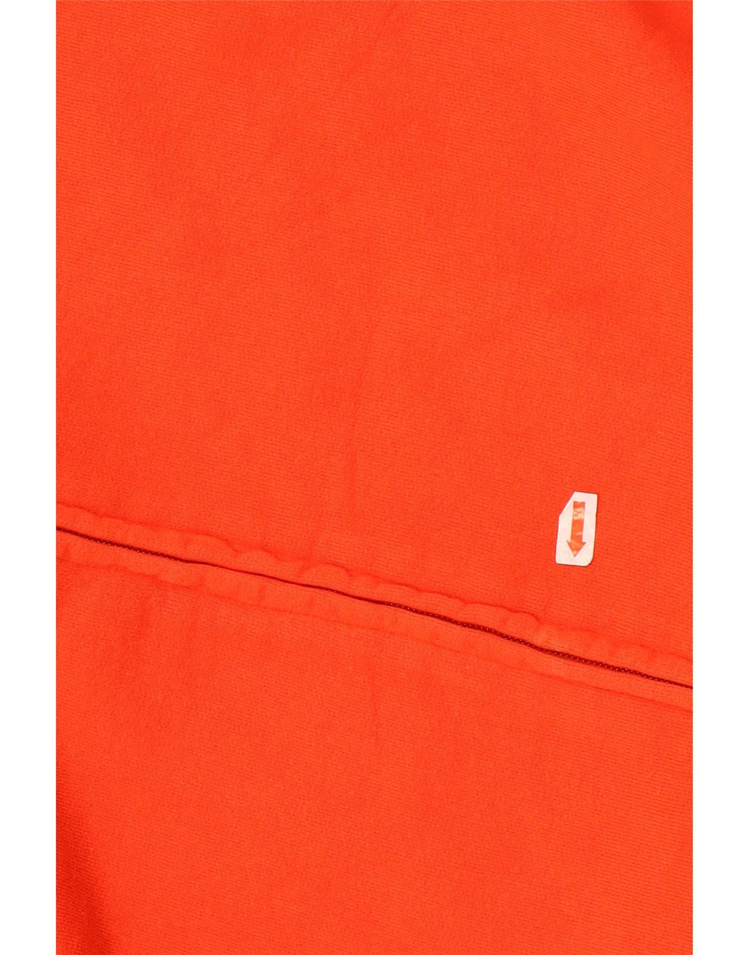 Kappa Herren-Trainingsanzug-Top-Jacke aus mitteloranger Baumwolle