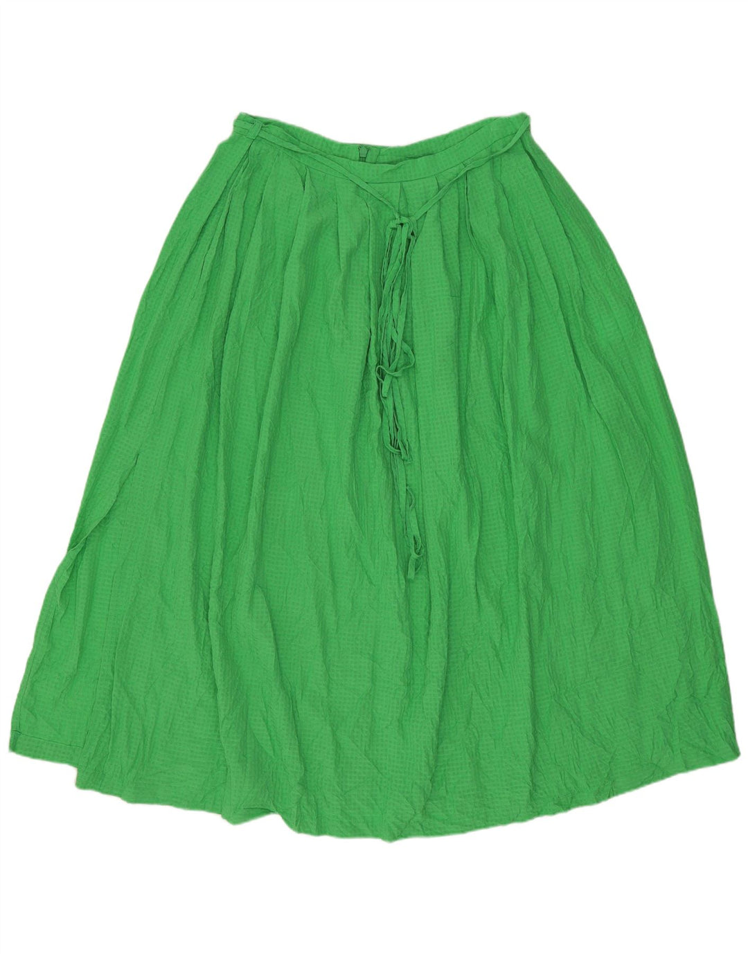 Jack Wills Ausgestellter Damenrock UK 12 Medium W28 Grüne geometrische Viskose