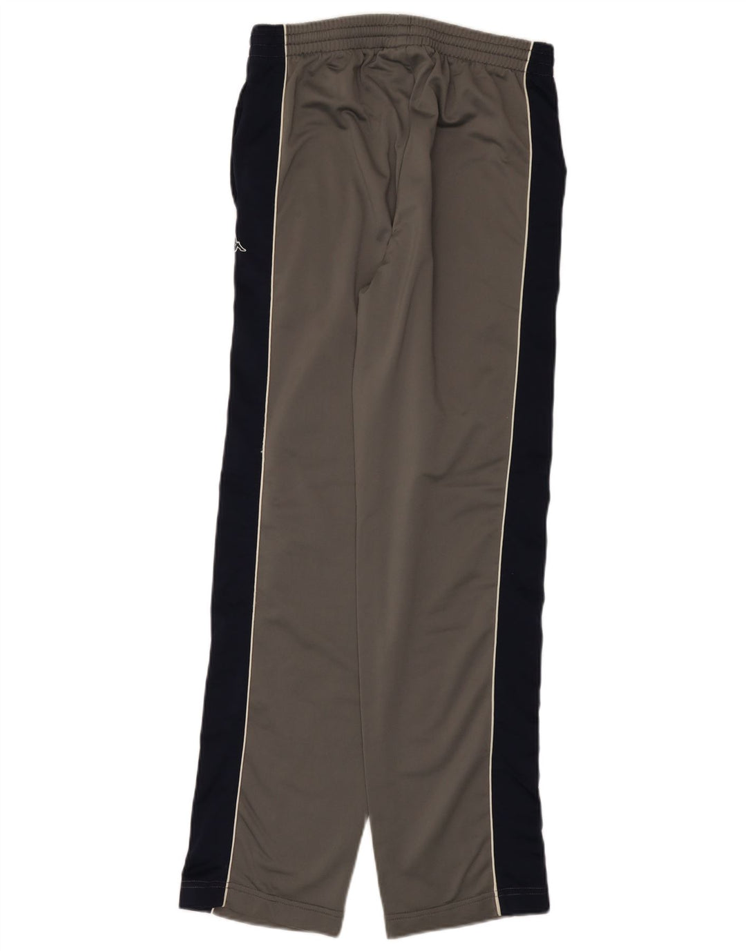 Kappa Damen-Trainingshose aus mittelgrauem Colourblock-Polyester