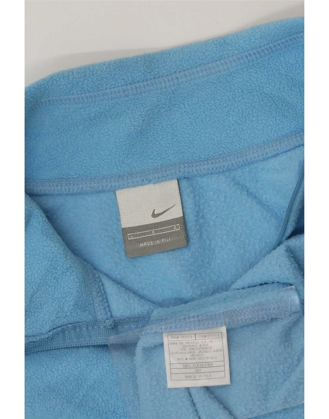 Nike Damen Fleeceweste UK 14 Large Blau Polyester