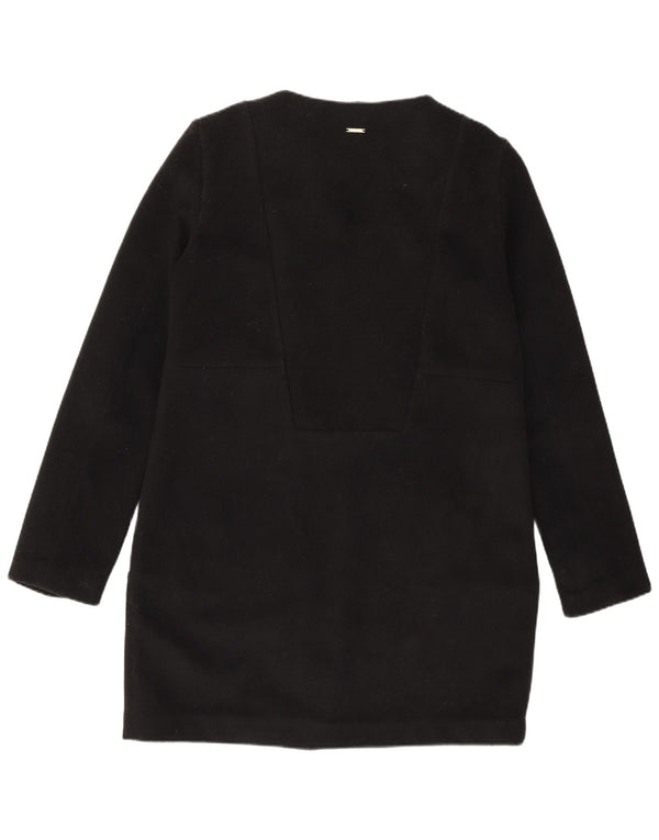 Gas Damen Mantel IT 42 Medium Schwarz
