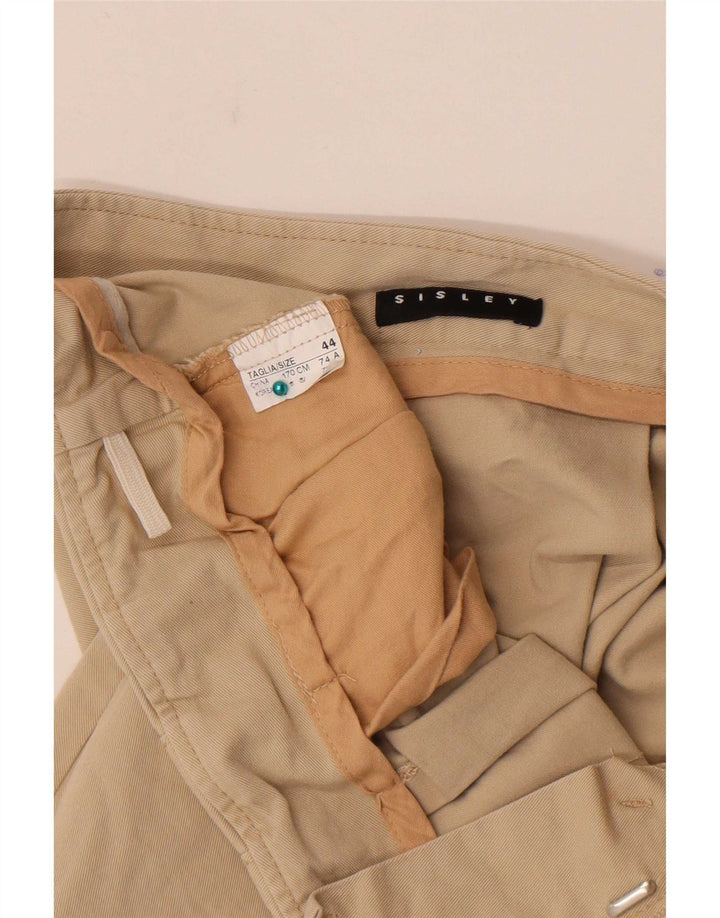 Sisley Damen A-Linien-Rock IT 44 Medium W32 Beige Classic
