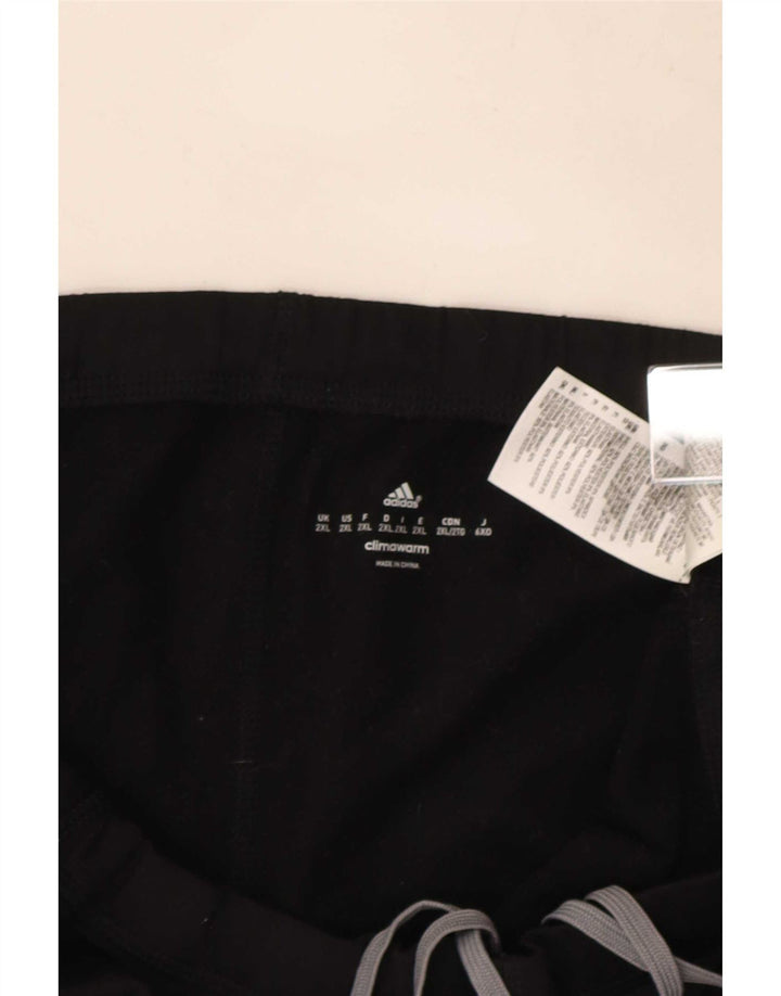 Adidas Herren Climawarm Trainingshose 2XL Schwarz Polyester