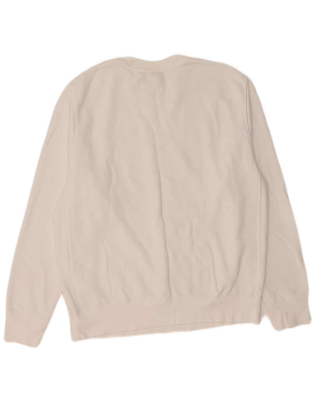 NIKE Herren-Sweatshirt-Pullover, mittelweiße Baumwolle