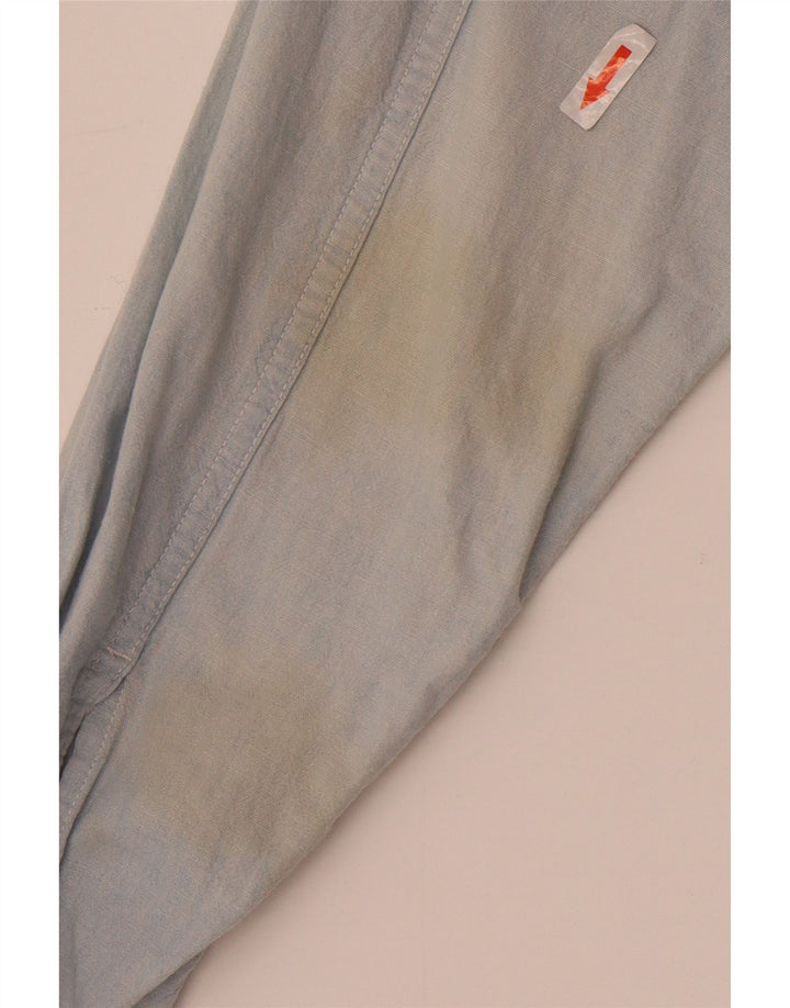 Valentino Herrenhemd Größe 39 Mittelblau