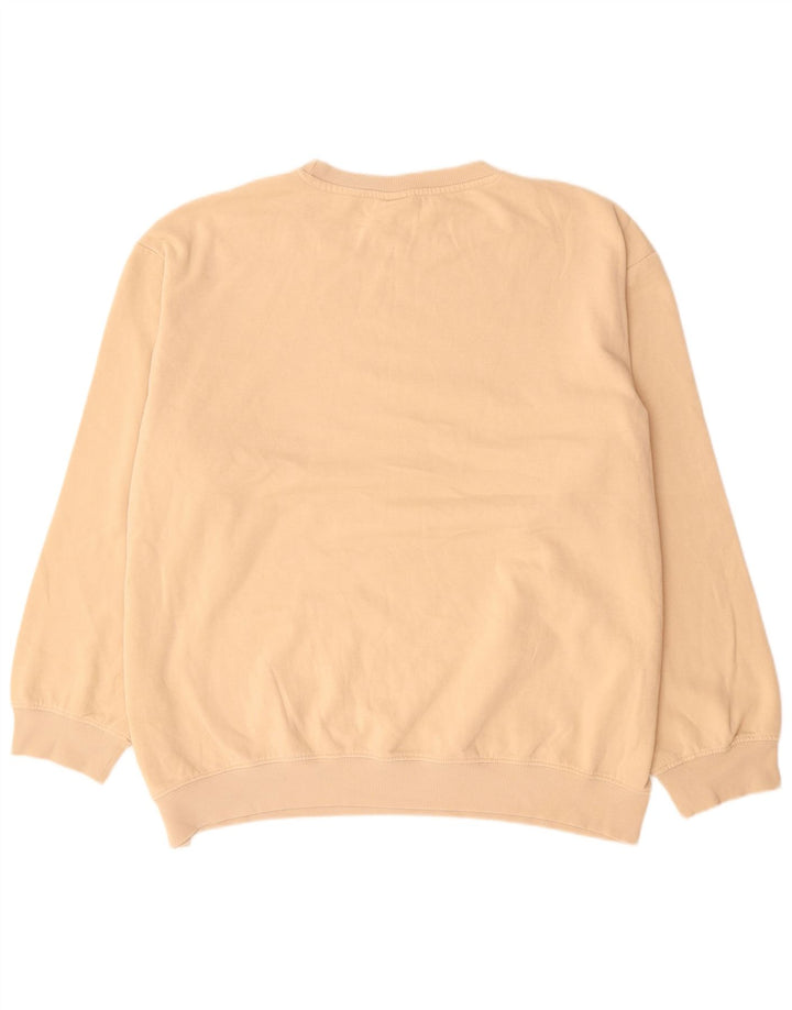H&M Herren Relaxed Fit Sweatshirt Pullover XL Beige Baumwolle