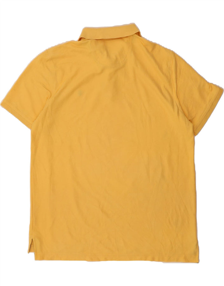 IZOD Mens Polo Shirt XL Yellow Vintage Izod and Second-Hand Izod from Messina Hembry 