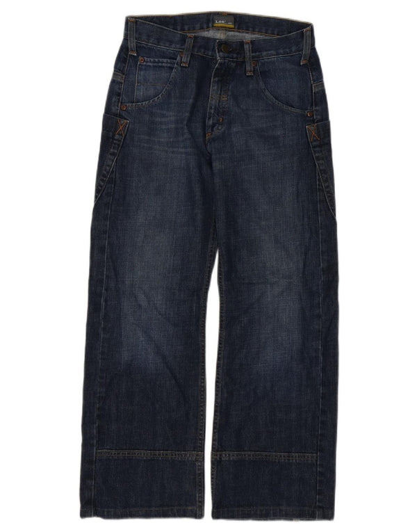 Lee Jungen Spencer Jeans mit weitem Bein, 11–12 Jahre, W28 L27, marineblaue Baumwolle