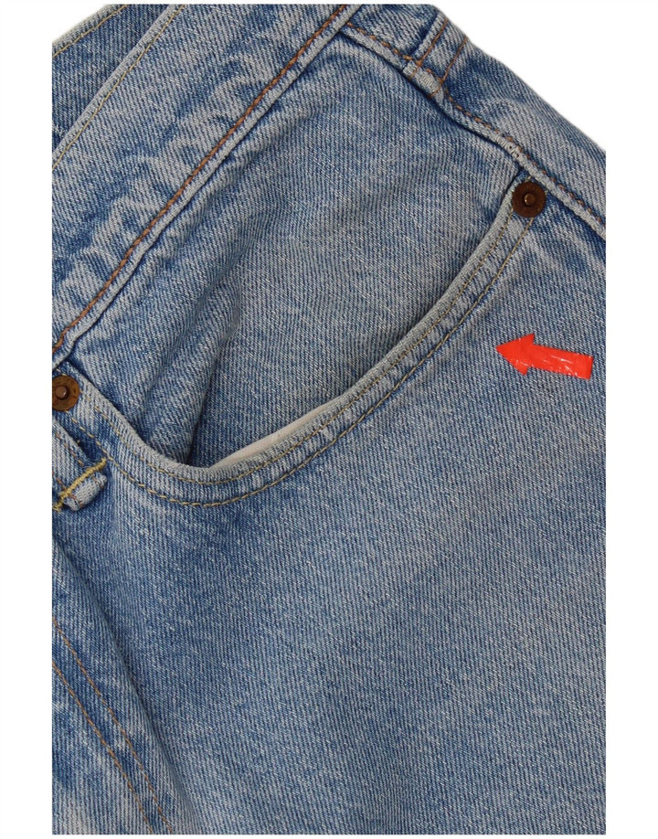 Levi's Damen 512 Slim Tapered Jeans W32 L28 Blaue Baumwolle