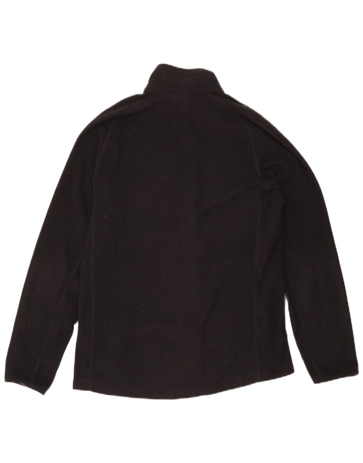 CHAMPION Damen Fleecejacke UK 14 Medium Schwarz