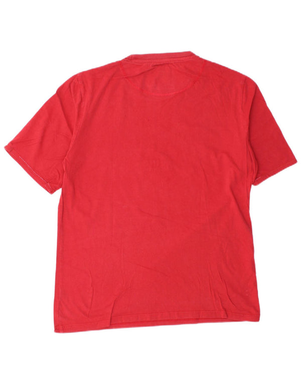 Avirex Damen Grafik T-Shirt Top UK 18 XL Rot