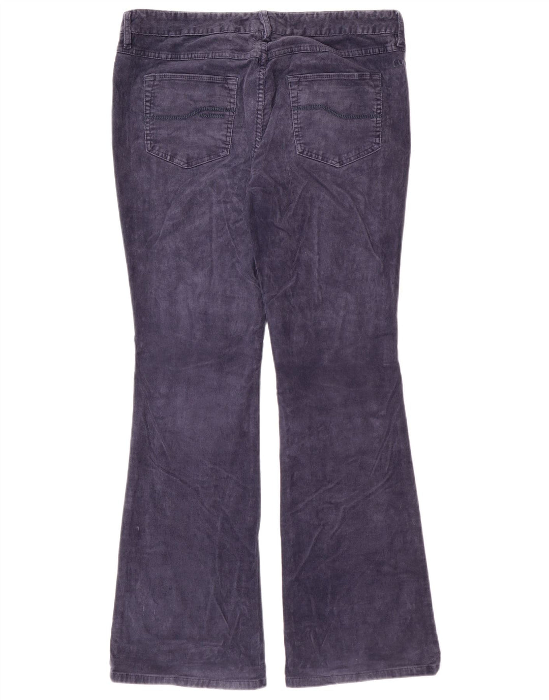 FAT FACE Damen Bootcut-Cordhose UK 14 Large W34 L31 Marineblau