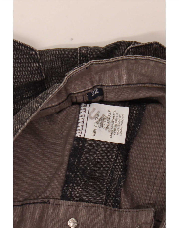 Murphy & Nye Herren-Jeans-Cargoshorts W32, Größe L, Grau, Baumwolle