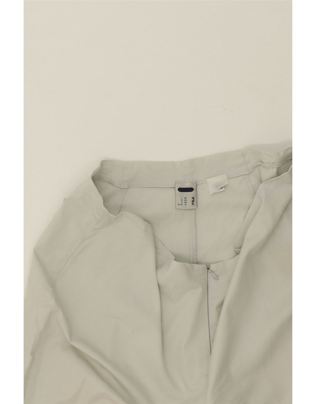FILA Womens Casual Shorts IT 48 XL W34  Off White Polyester Vintage Fila and Second-Hand Fila from Messina Hembry 