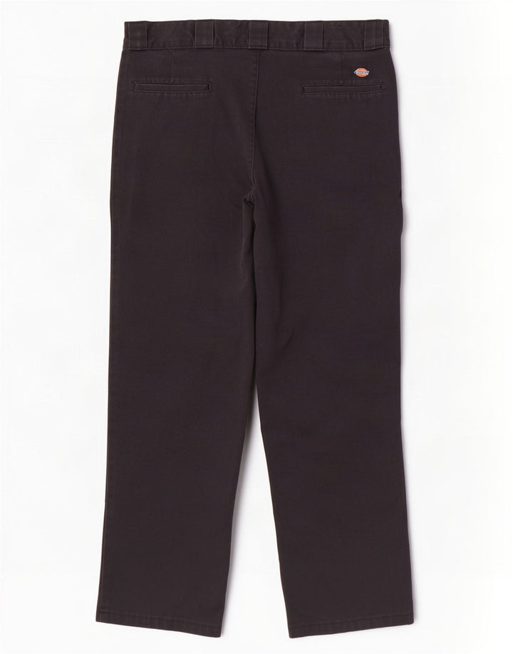 Dickies Herren gerade Chinohose W34 L29 Schwarz