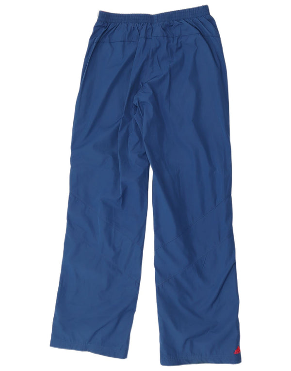 Adidas Damen Graphic Straight Chino Hose UK 10 Small W28 L32 Blau