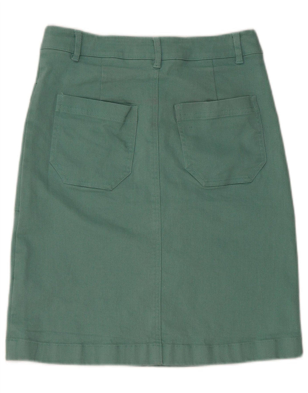 BODEN Womens Denim Skirt UK 8 Small W26  Blue Cotton