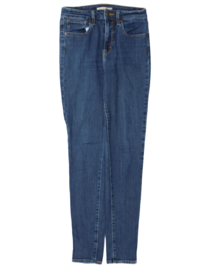 Levi's Damen Skinny Jeans W28 L32 Blaue Baumwolle
