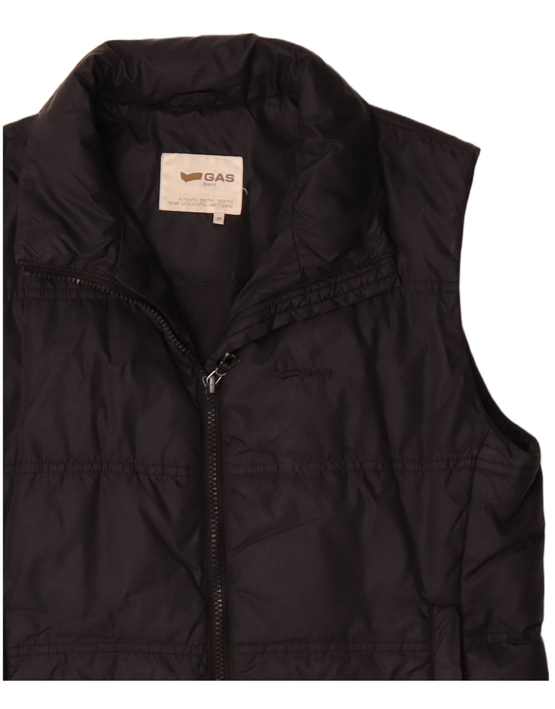 Gas Damen Wattierte Weste UK 14 Medium Marineblau Polyester