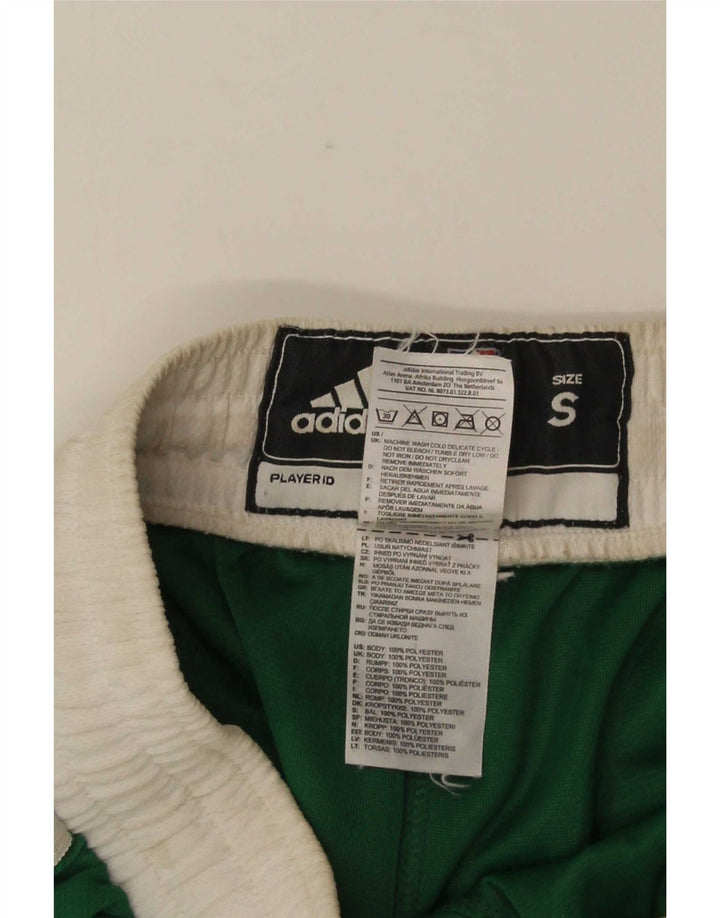 Adidas Herren Boston Celtics Sportshorts, klein, grünes Farbblock-Polyester