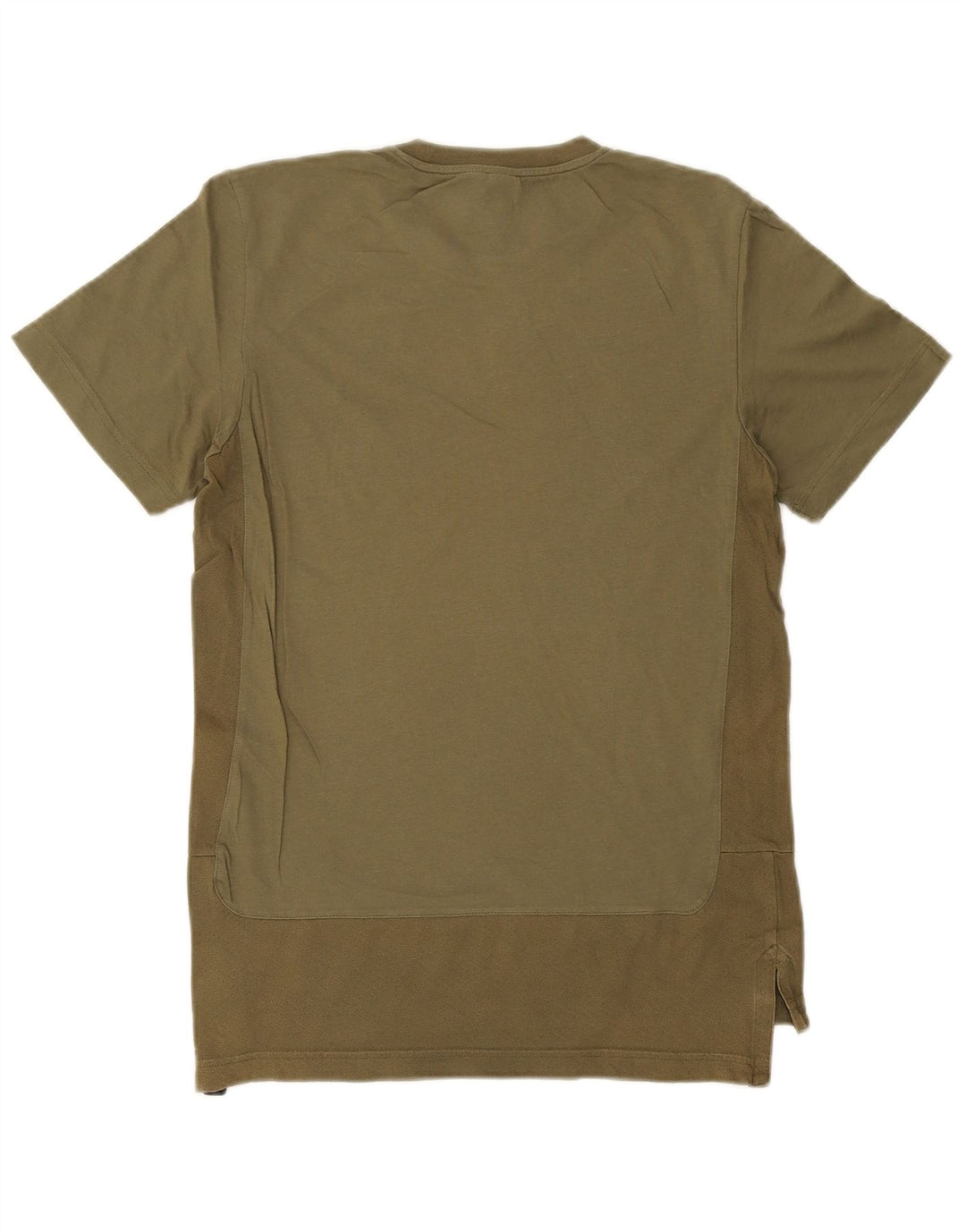 ADIDAS Mens Graphic T-Shirt Top Small Khaki