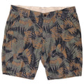 Farah Herren-Chinoshorts, W34, groß, mehrfarbig, Blumenmuster, Baumwolle