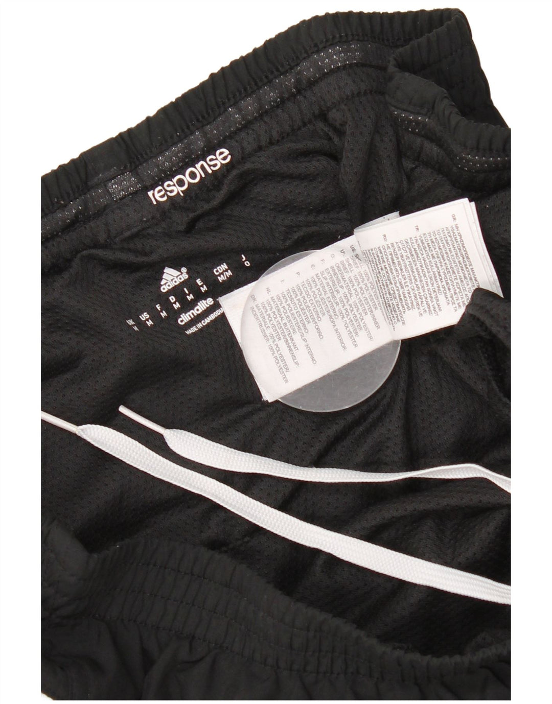 ADIDAS Damen Climalite Sport Shorts Mittelschwarzes Polyester