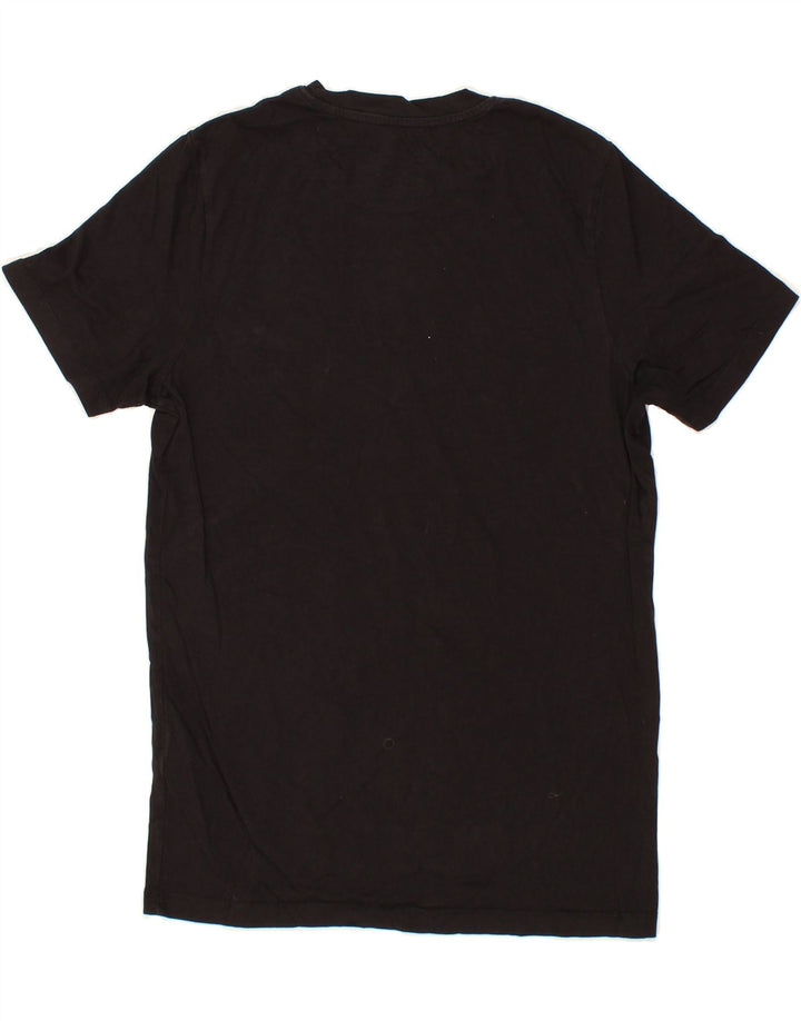 JACK & JONES Mens T-Shirt Top Medium Black Cotton Vintage Jack & Jones and Second-Hand Jack & Jones from Messina Hembry 