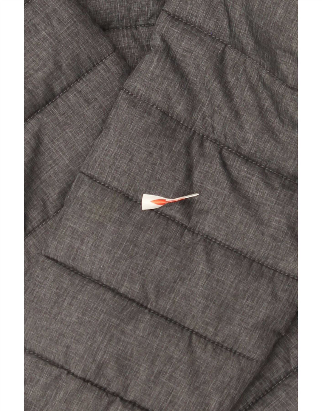 Ellesse Womens Hooded Wattierte Jacke UK 6 XS Graues Nylon