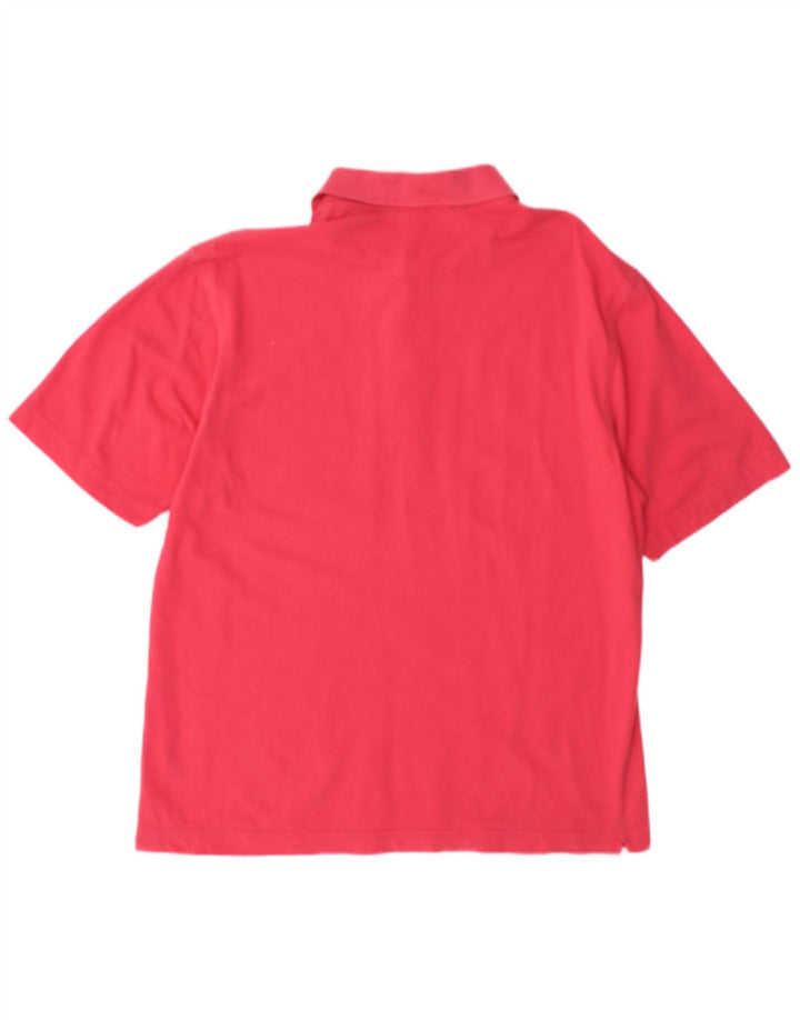 Lacoste Herren-Poloshirt, Größe 4, mittelrosa, Baumwolle