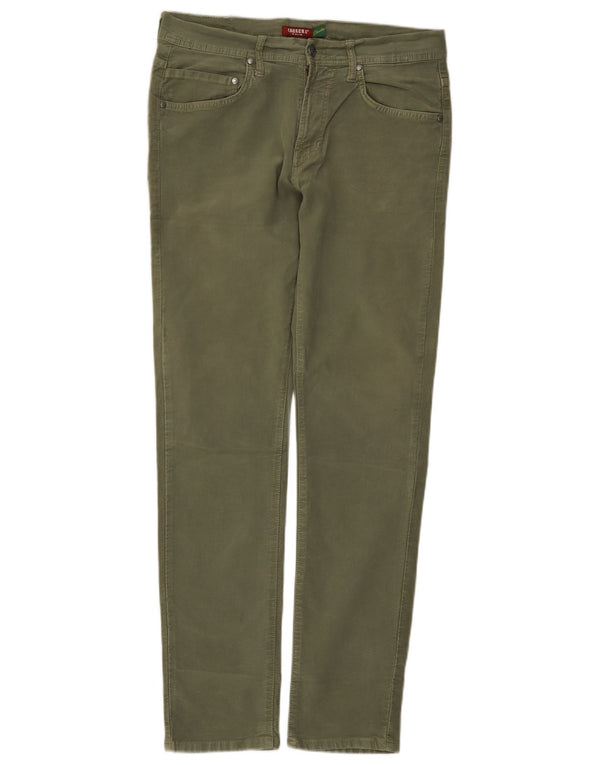 Carrera Herren Slim Freizeithose IT 48 Medium W33 L32 Khaki Baumwolle