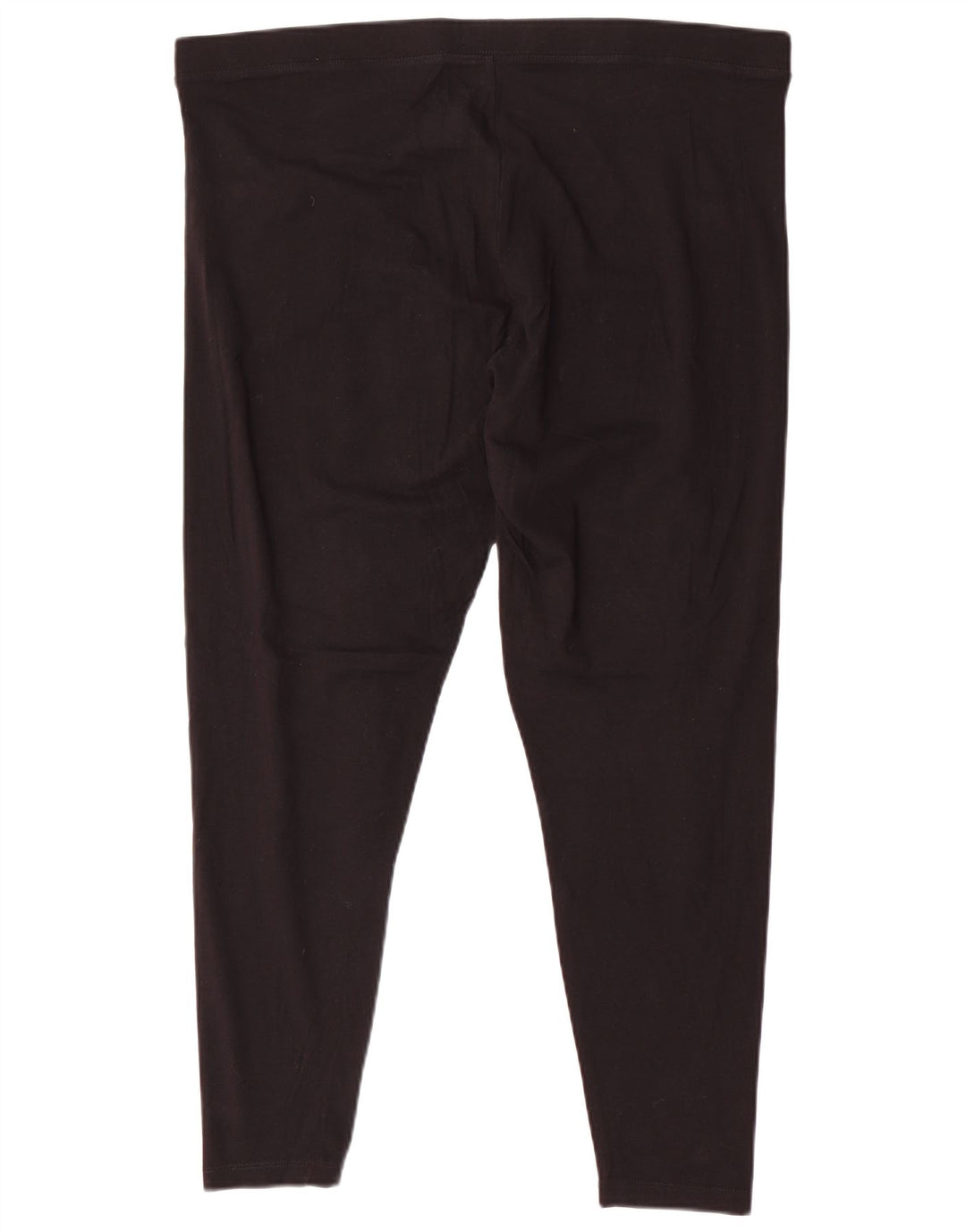 Marks & Spencer Damen Leggings UK 20 2XL Schwarze Baumwolle