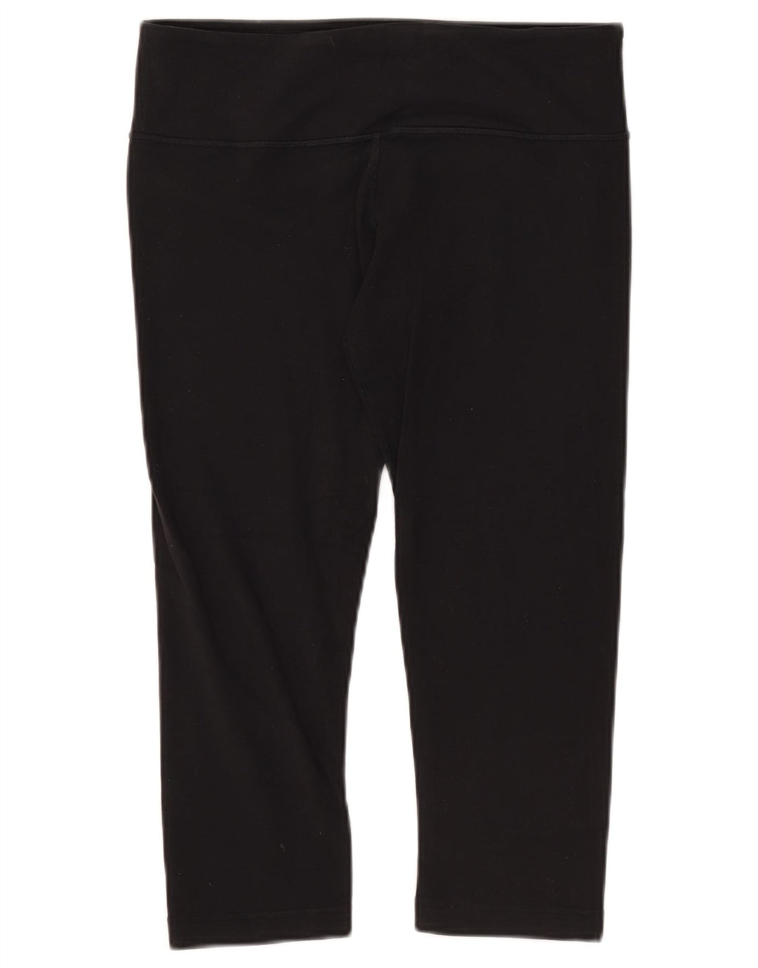 Lululemon Damen Capri-Leggings US 8 Medium Schwarz Synthetik
