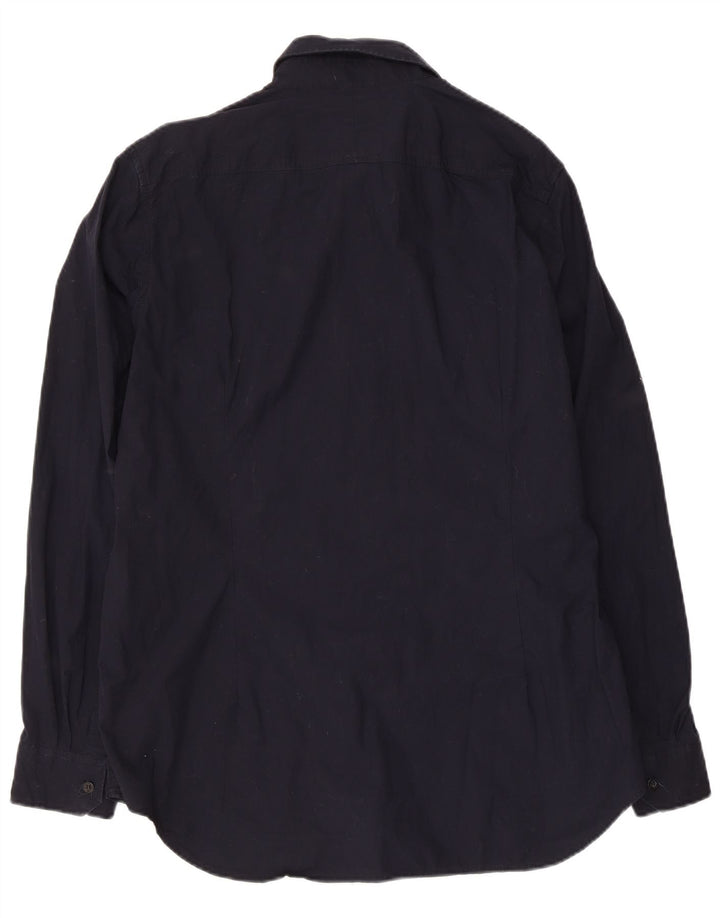 G-Star Herrenhemd XL Marineblau Baumwolle