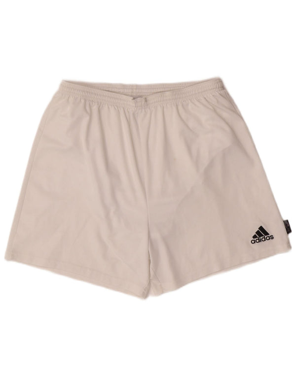 ADIDAS Herren Climalite Sport Shorts XL Weiß Polyester