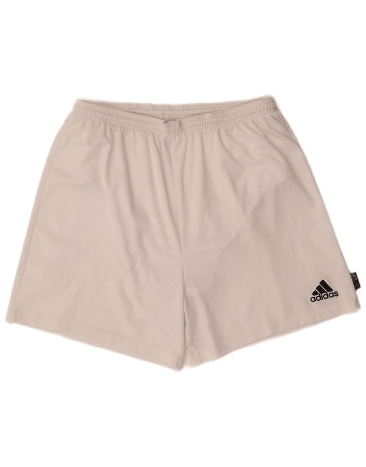 ADIDAS Herren Climalite Sport Shorts XL Weiß Polyester