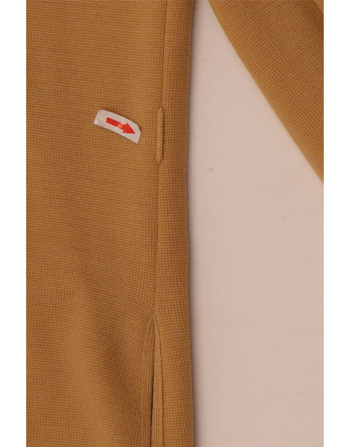Luisa Spagnoli Damen Strickjacke UK 14 Mittelbeige Wolle