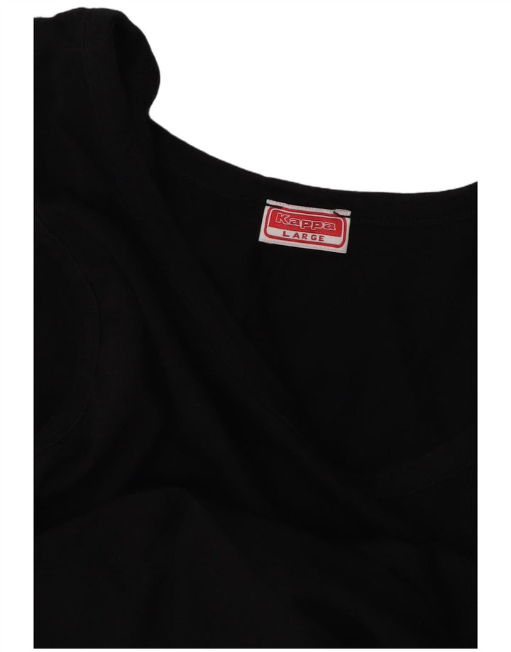 Kappa Herren Weste Top Large Schwarz