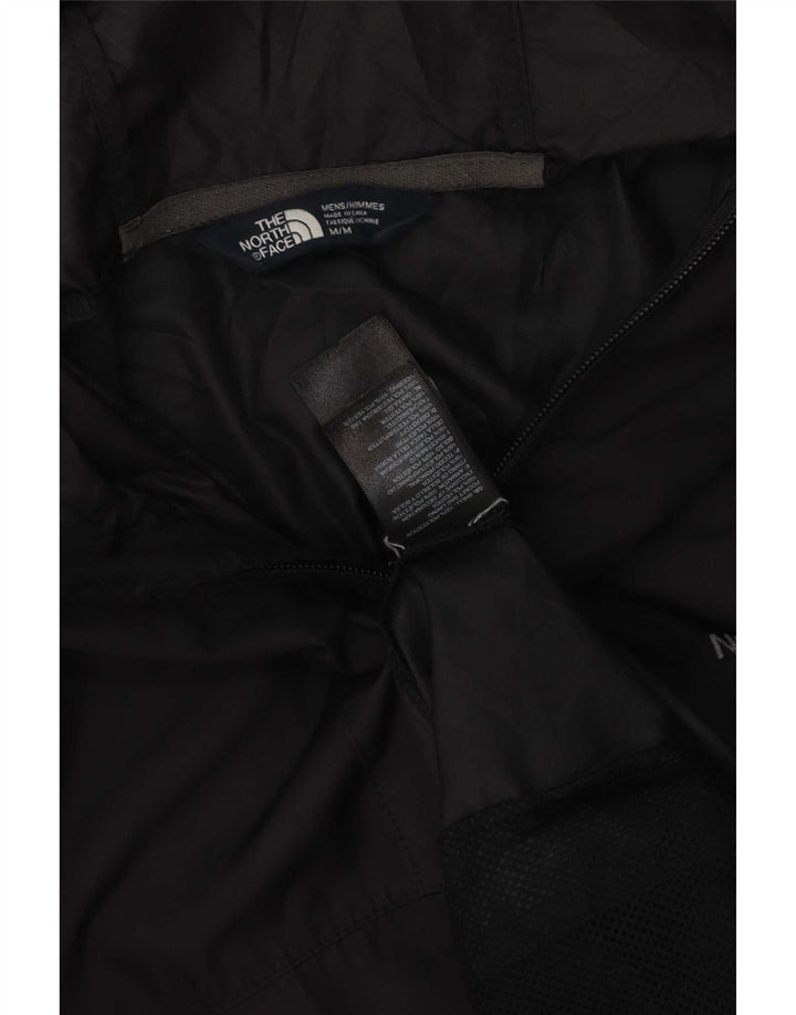 The North Face Herren Graphic Hooded Rain Jacket UK 38 Mittelschwarzes Polyester