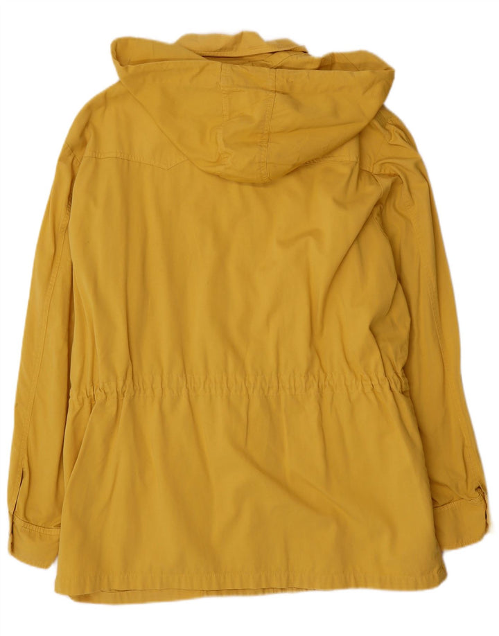 Colombus Herren-Utility-Jacke mit Kapuze, UK 38, mittelgelbe Baumwolle