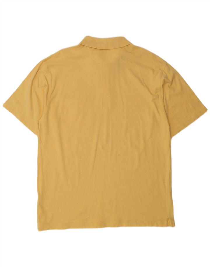 Izod Herren-Poloshirt, groß, gelbe Baumwolle