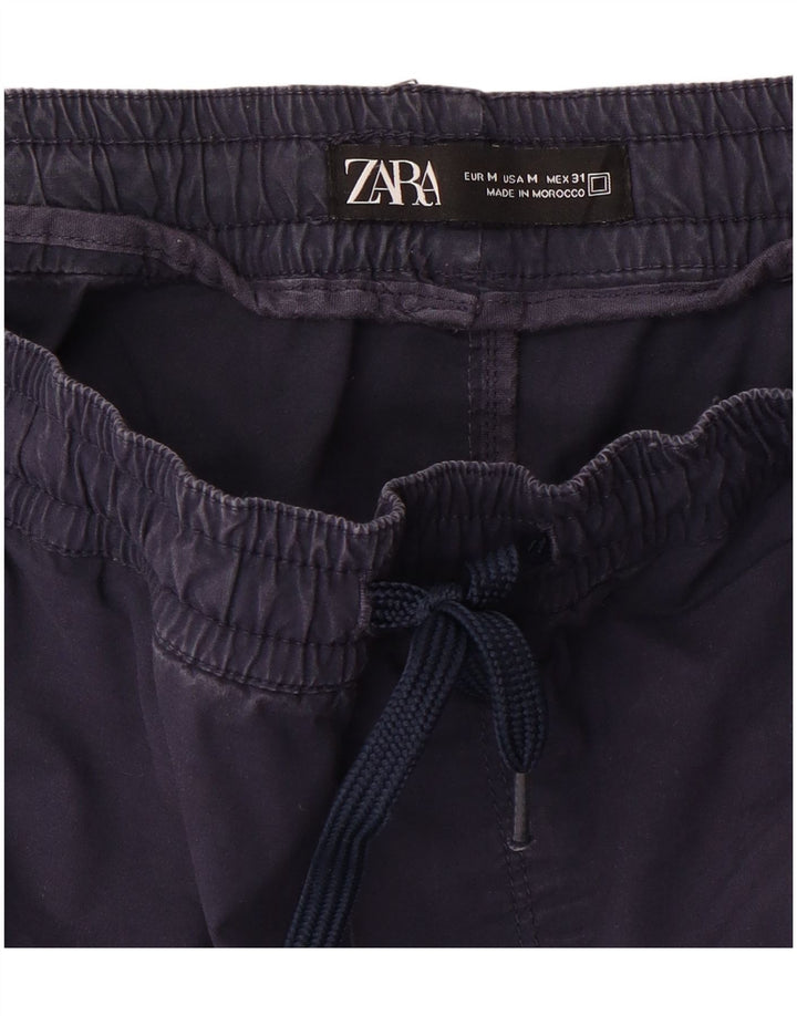 Zara Herren-Jogginghose, Größe M, W32, L28, Marineblau