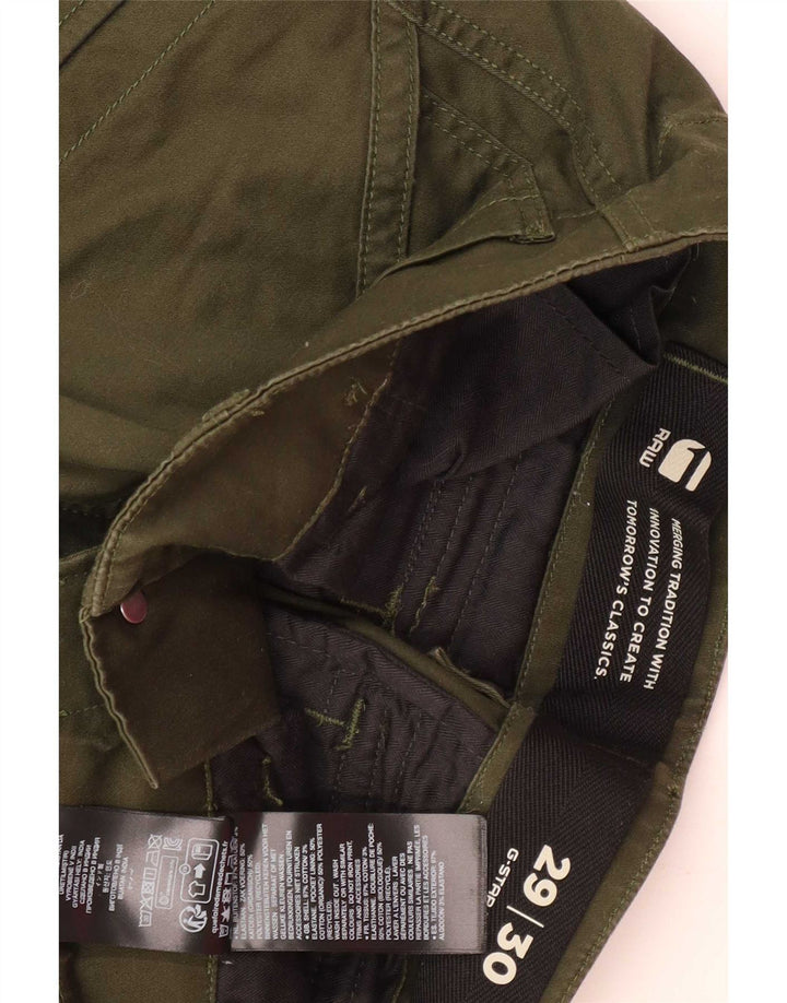 G-Star gerade Cargohose für Herren, W29, L30, Khaki, Baumwolle