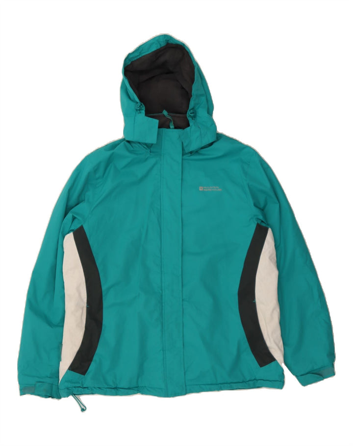 MOUNTAIN WAREHOUSE Womens Windbreaker Jacket UK 18 XL  Turquoise Vintage Mountain Warehouse and Second-Hand Mountain Warehouse from Messina Hembry 