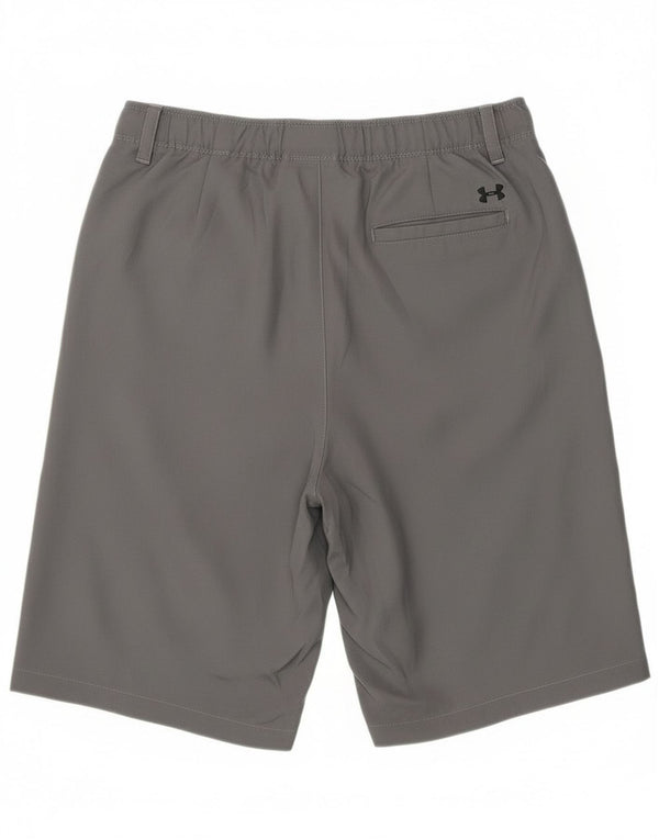Under Armour Jungen-Chinoshorts mit lockerer Passform, 13–14 Jahre, XL, W30, Grau